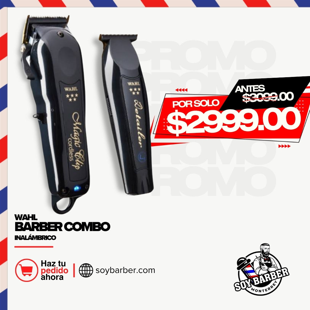 Wahl - Barber Combo Cordless – soybarbermonterrey