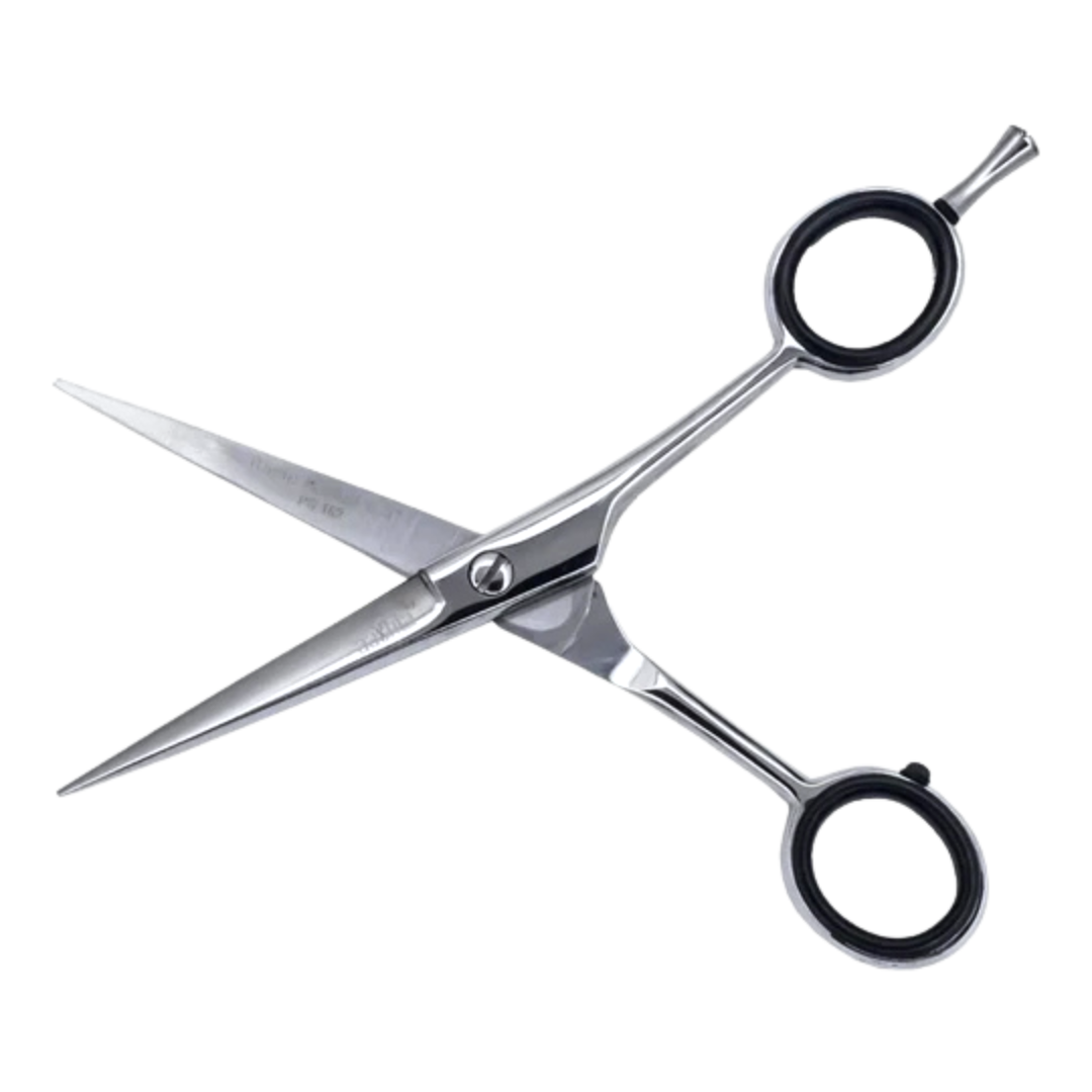 Aashta Tijera PS-162 Peluquero / Estilista / Barbero (acero Inoxidable) Plateado - tijera profesional para barbero, imagen 2