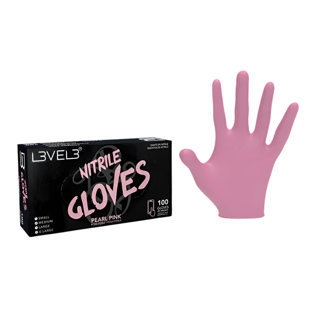 LV3 Guantes de nitrilo colores - guantes de nitrilo para barbería, imagen 4