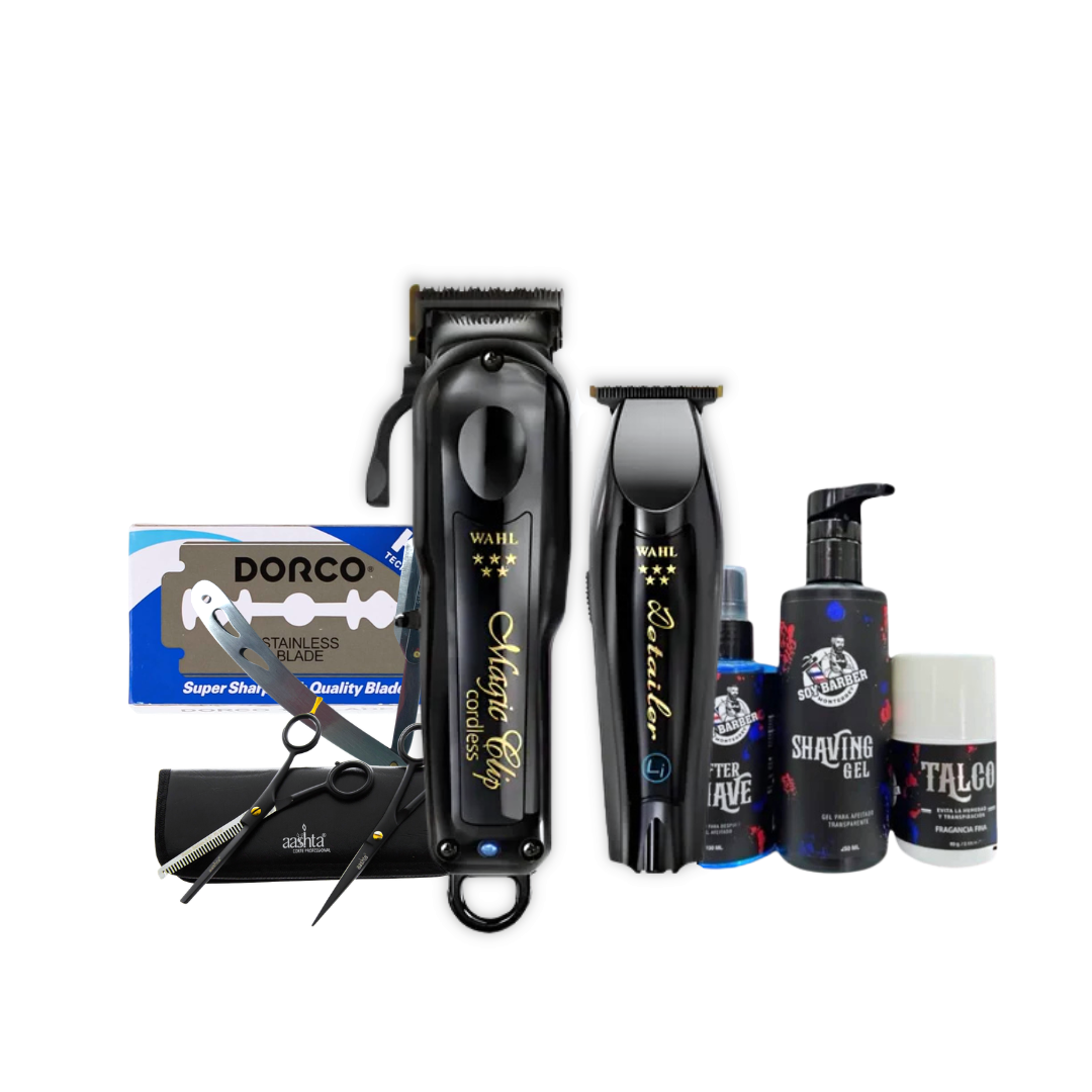 Kit de Inicio Inalámbrico Wahl - kit de inicio Wahl inalámbrico para barbero