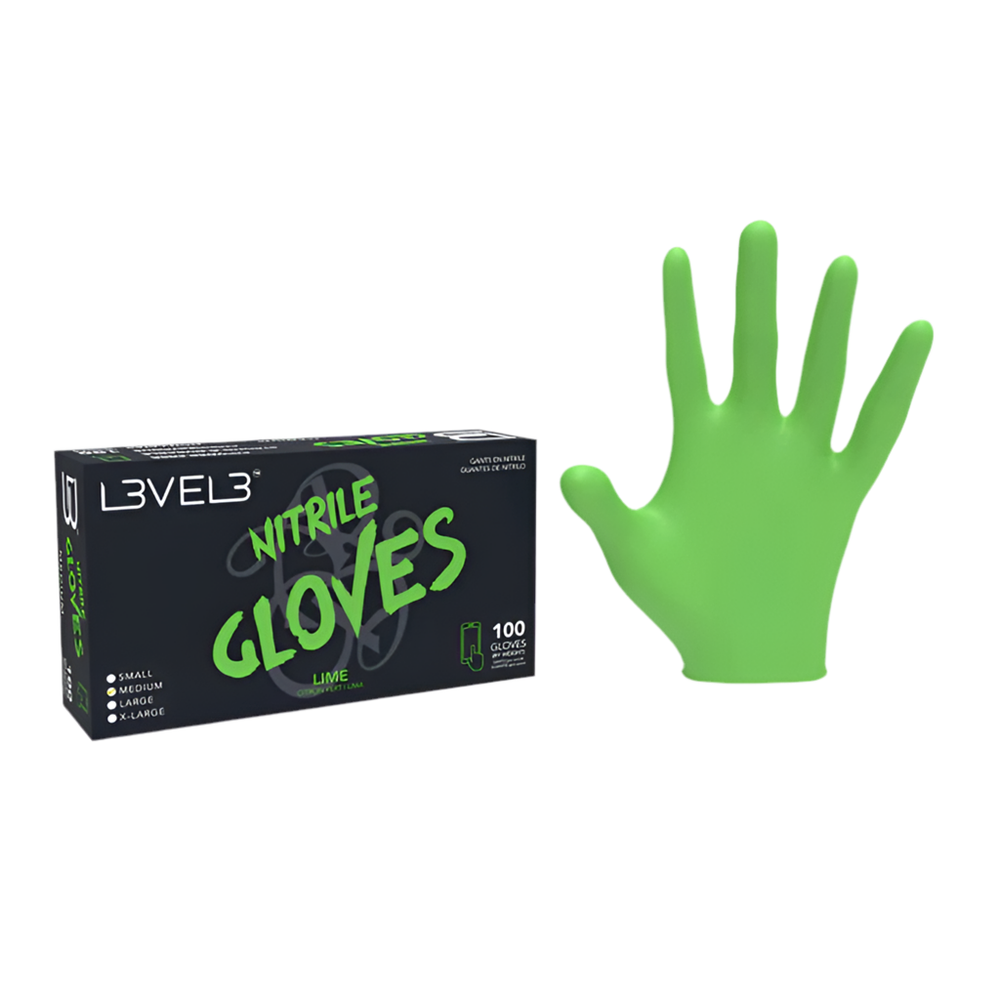 LV3 - Guantes de nitrilo colores