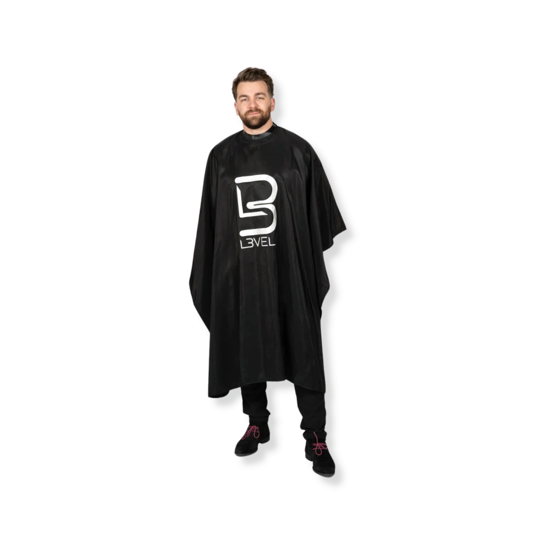 LV3 Capa Profesional con botones - capa de corte para barbería, imagen 2