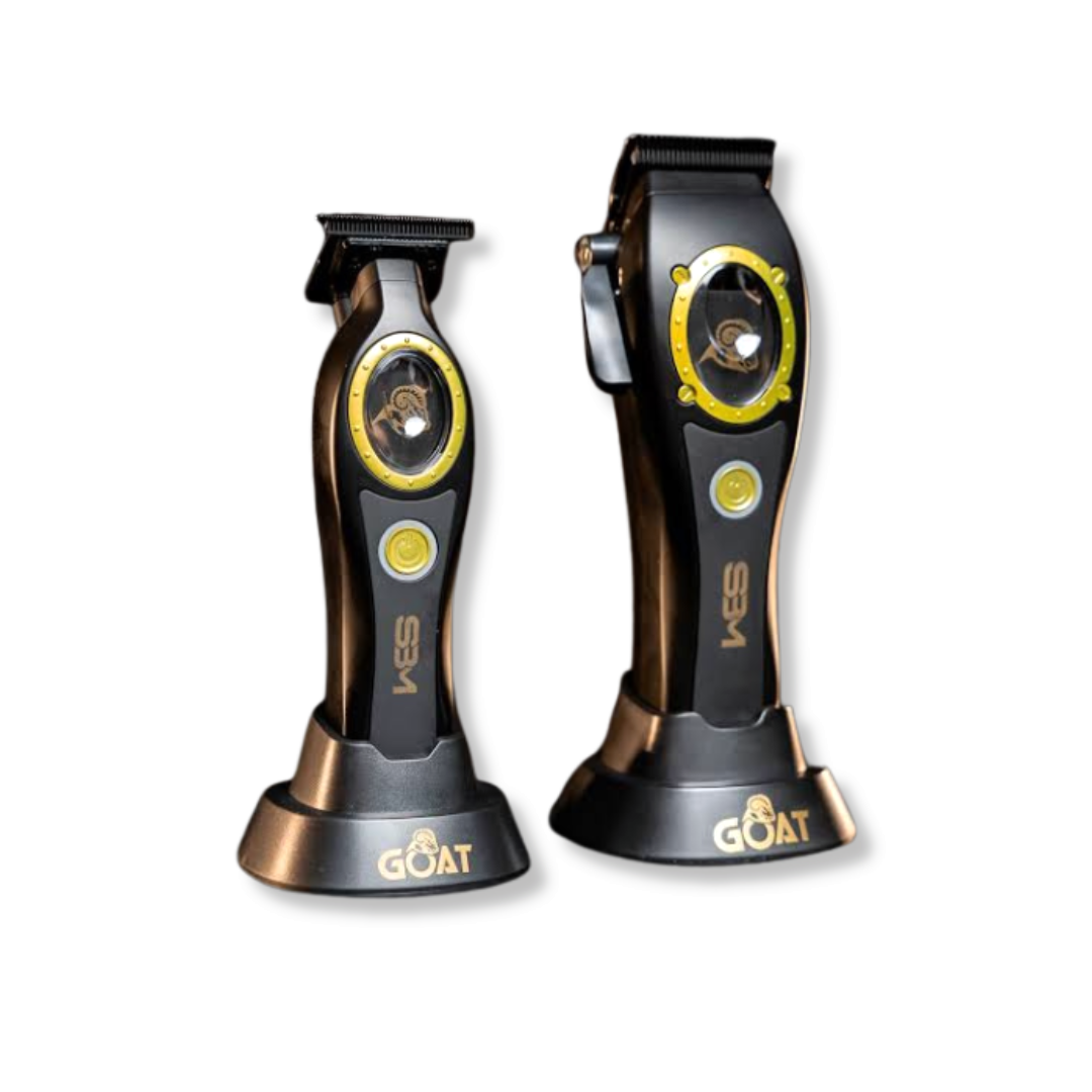 SBM GOAT Combo de Corte Profesional - combo clipper y trimmer SBM GOAT profesional