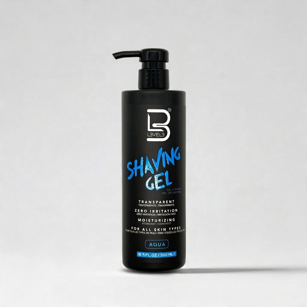 L3VEL3 Shaving Gel Aqua 500 g