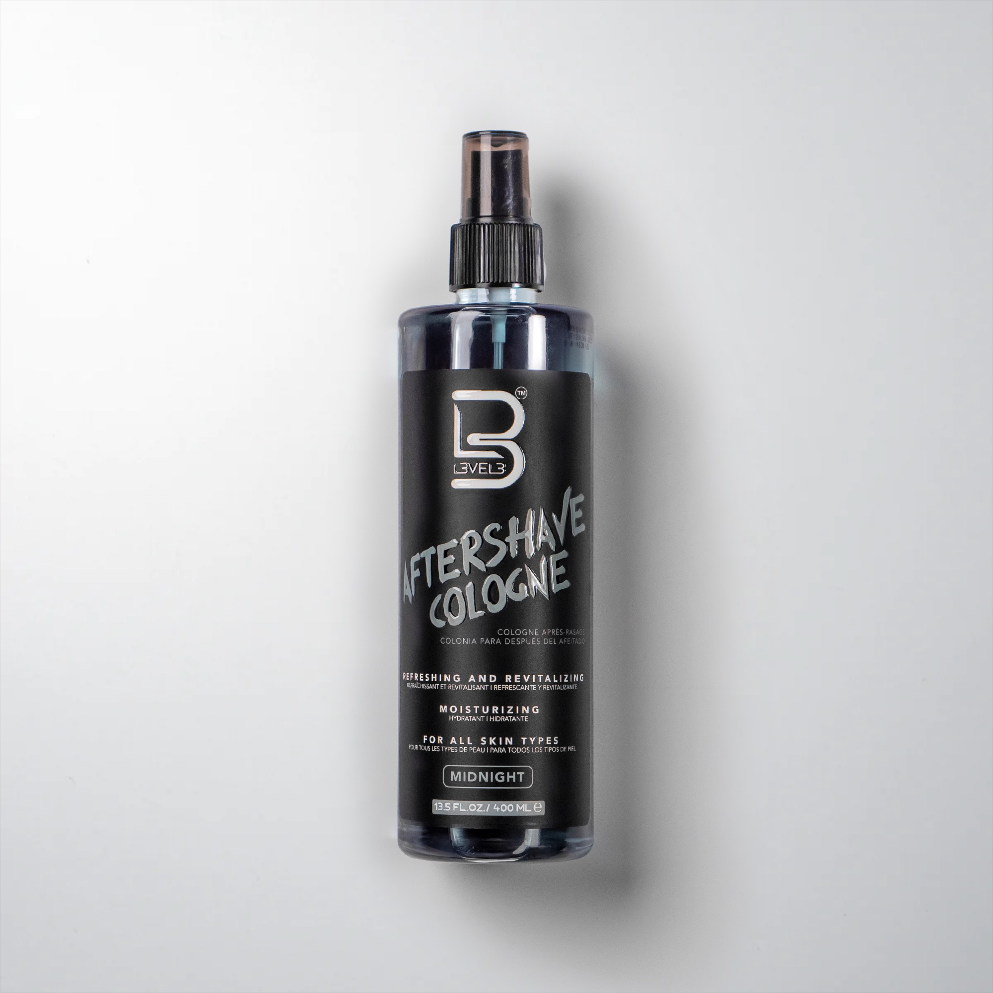 L3VEL3 After Shave Cologne Midnight 400 ml