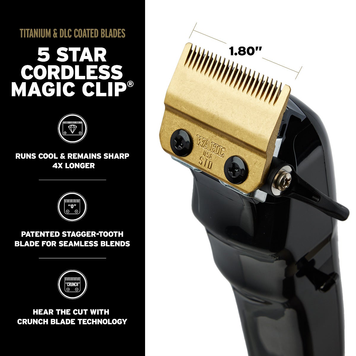 Cuchilla Stagger-Tooth de la Cordless Magic Clip