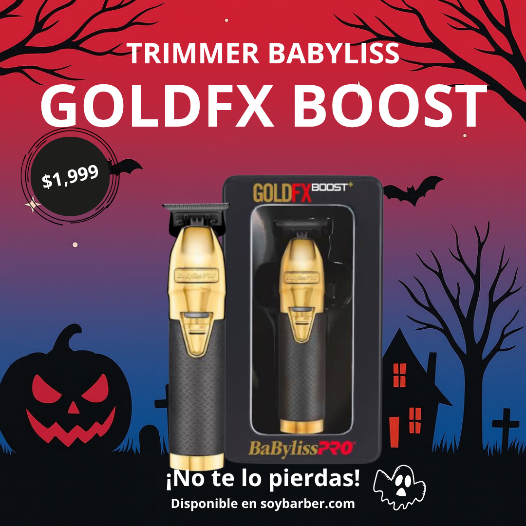 BaByliss PRO - Trimmer Inalámbrica GOLD FX BOOST+