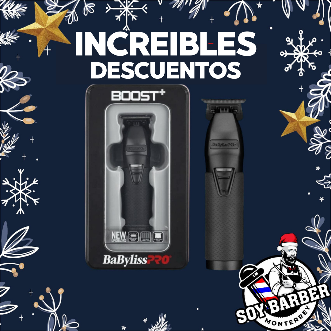 BaByliss PRO - Trimmer Inalámbica Black FX Boost+