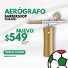 Barbershop - Aerografo dorado