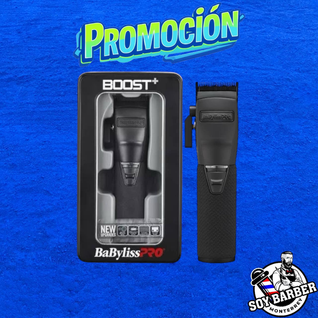 BaByliss PRO - Clipper Inalámbica Black FX Boost+