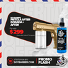 Soy Barber - Pistola Dorada + After