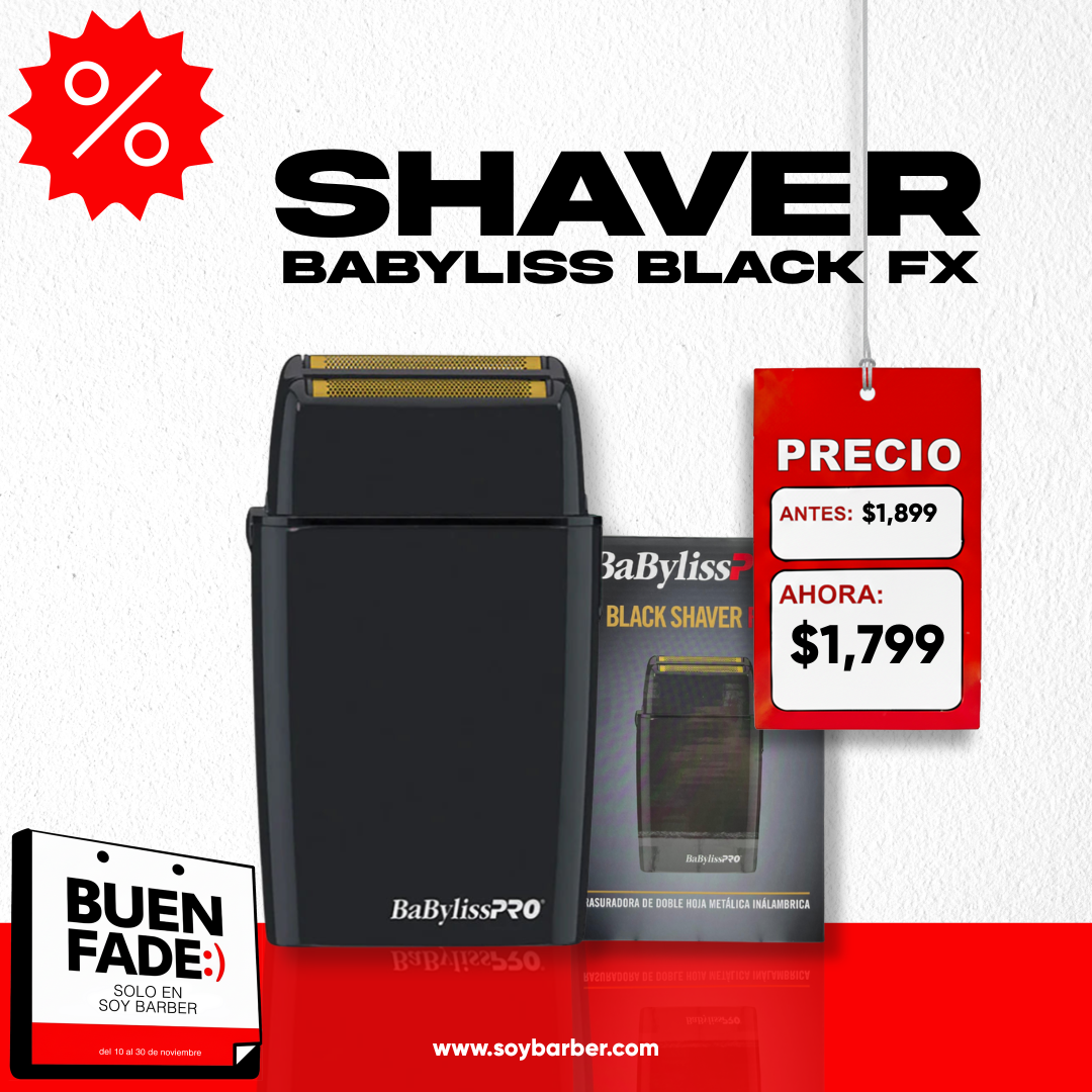 BaByliss PRO - Shaver Black