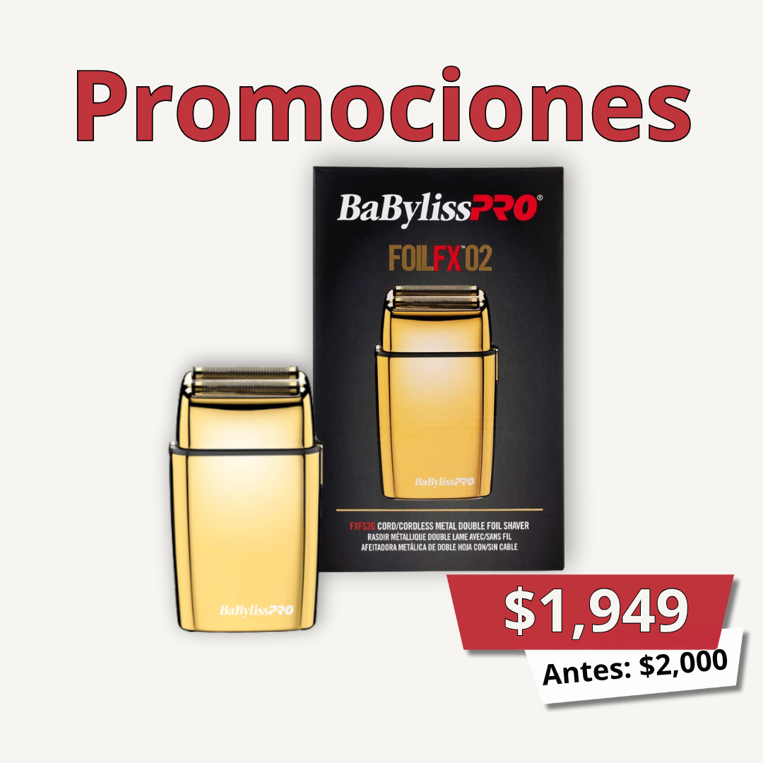 BaByliss PRO - Shaver Gold