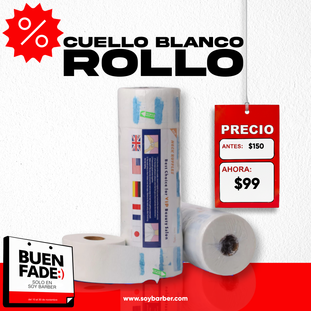 Rollo de Cuellos 500 piezas