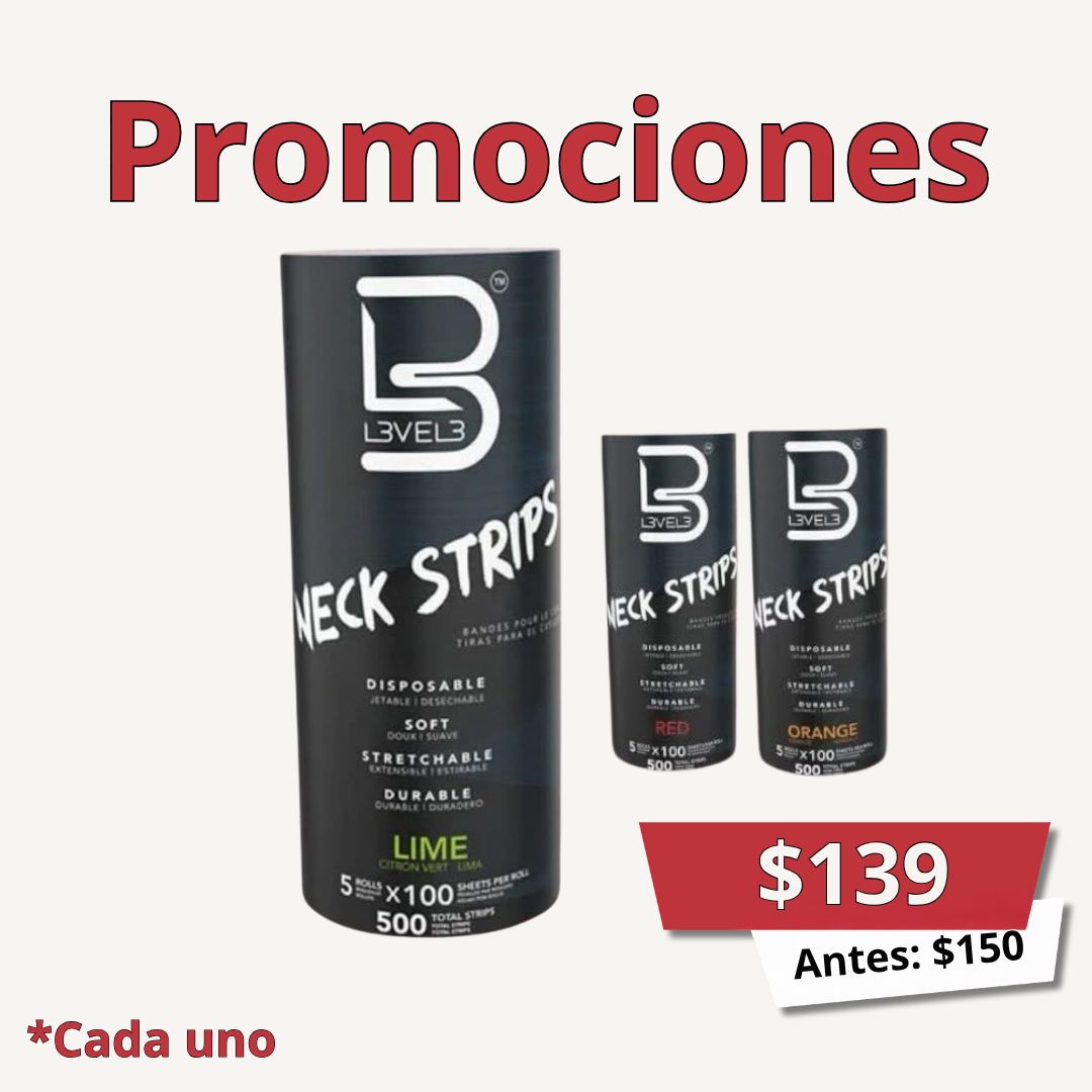 LV3 - Rollo para Cuellos Neck Strips