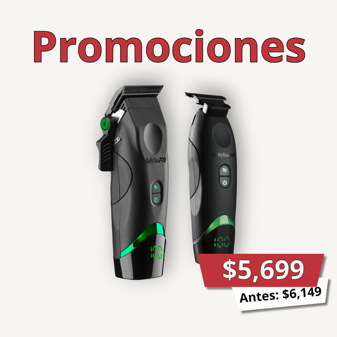 BaByliss PRO - Combo Clipper y Trimmer Tomb45