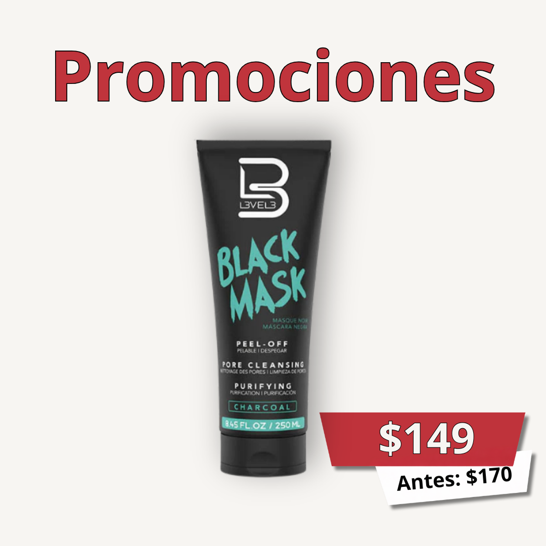 LV3 - Black & Pink (Mascarilla Facial)