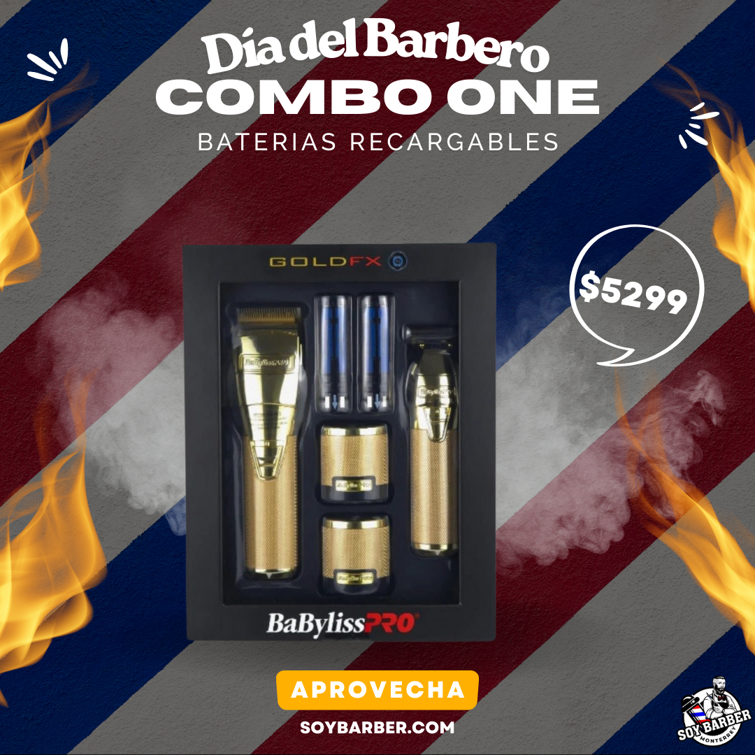BaByliss PRO - Combo ONE GOLD FX