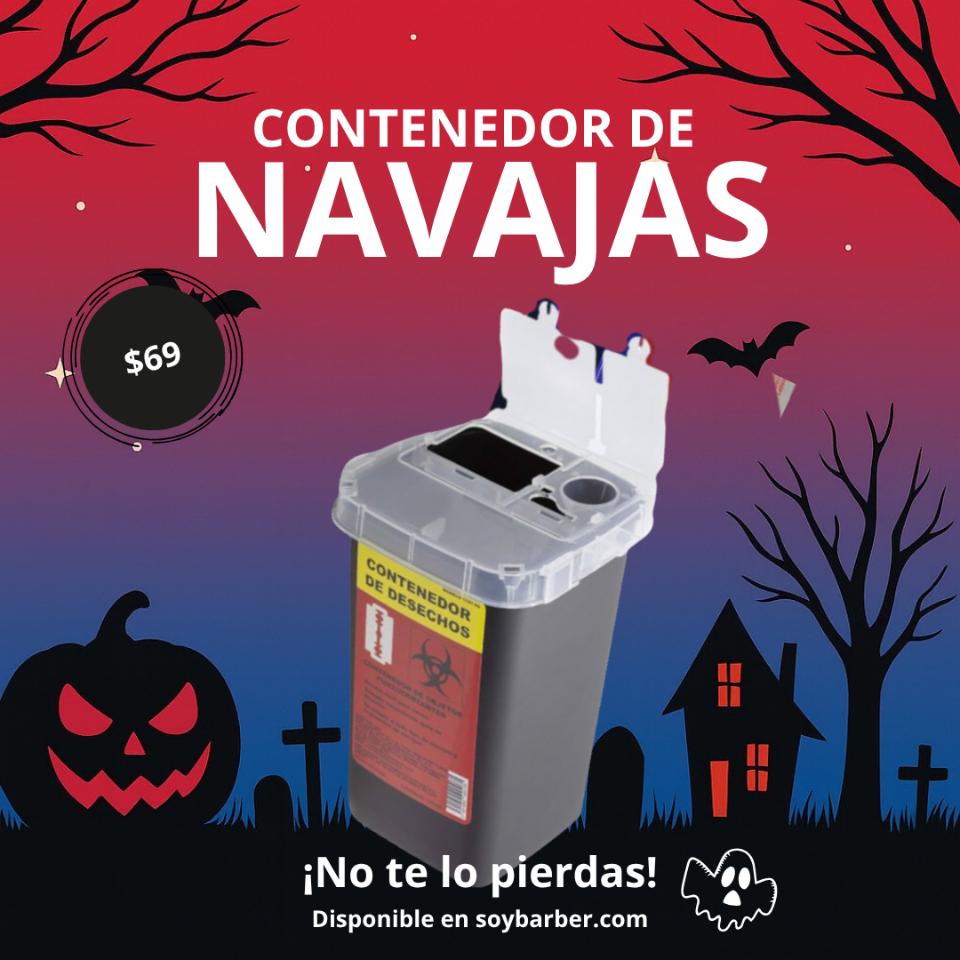 Shave Factory - Contenedor de navajas
