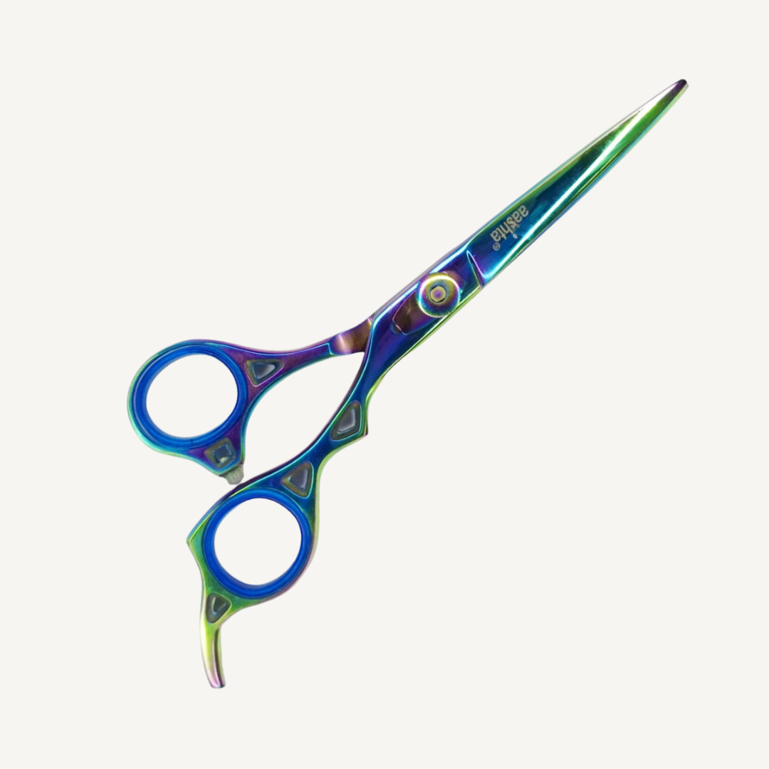 Aashta - Tijeras Profesionales tornasol PS-806 acero inoxidable 6 pulgadas