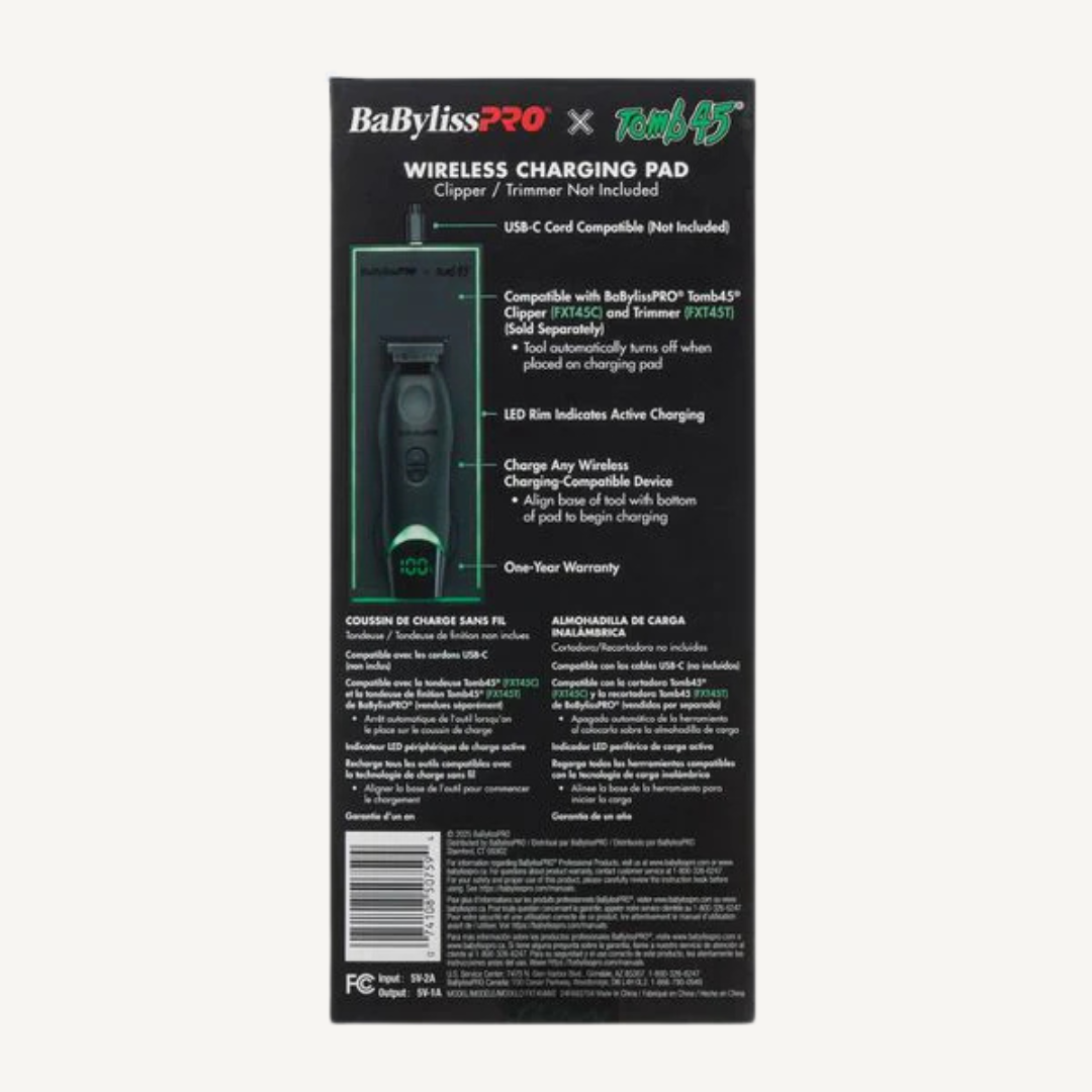 Babyliss pro wireless charging pad