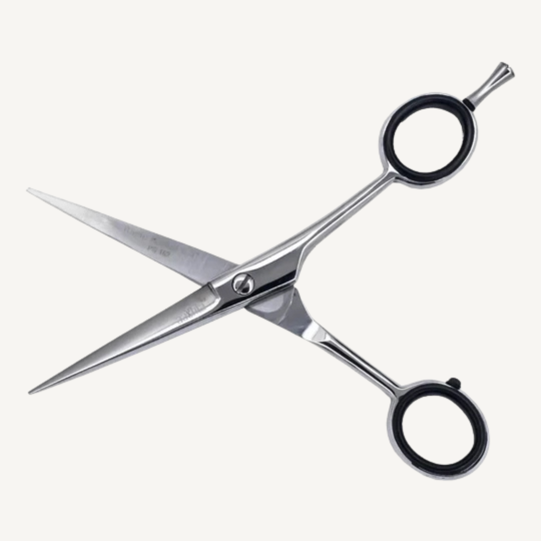 Aashta - Tijera PS-162 Peluquero / Estilista / Barbero (acero Inoxidable) Plateado