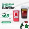 Barbershop - Contenedor de navajas