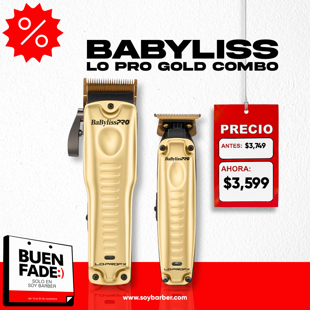 BaByliss PRO - Combo LO PRO GOLD