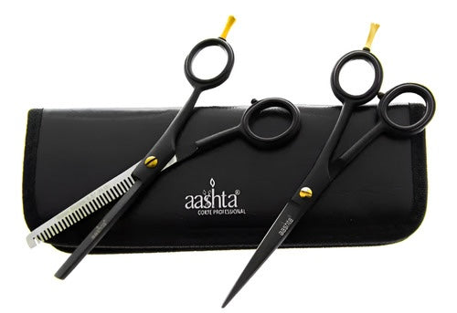 Aashta - Tijeras Profesionales acero inoxidable 5´5 pulgadas