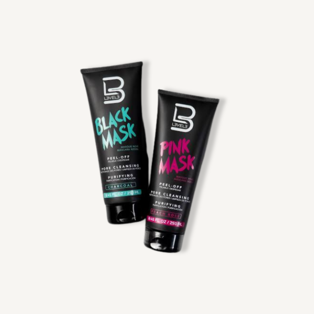 LV3 - Black & Pink (Mascarilla Facial)