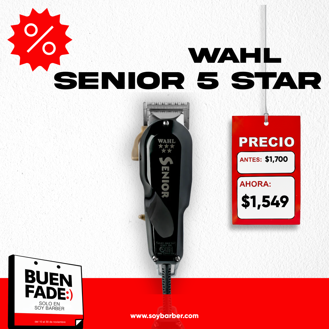 Wahl - Cortadora Senior 5 Star Con Cable