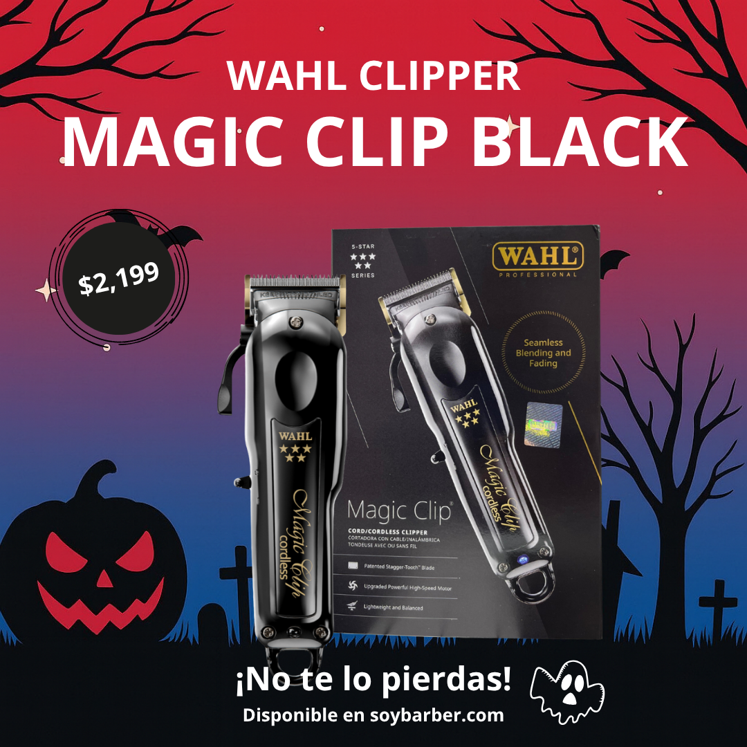 Wahl  - Cortadora Inalámbrica Magic Clip Black