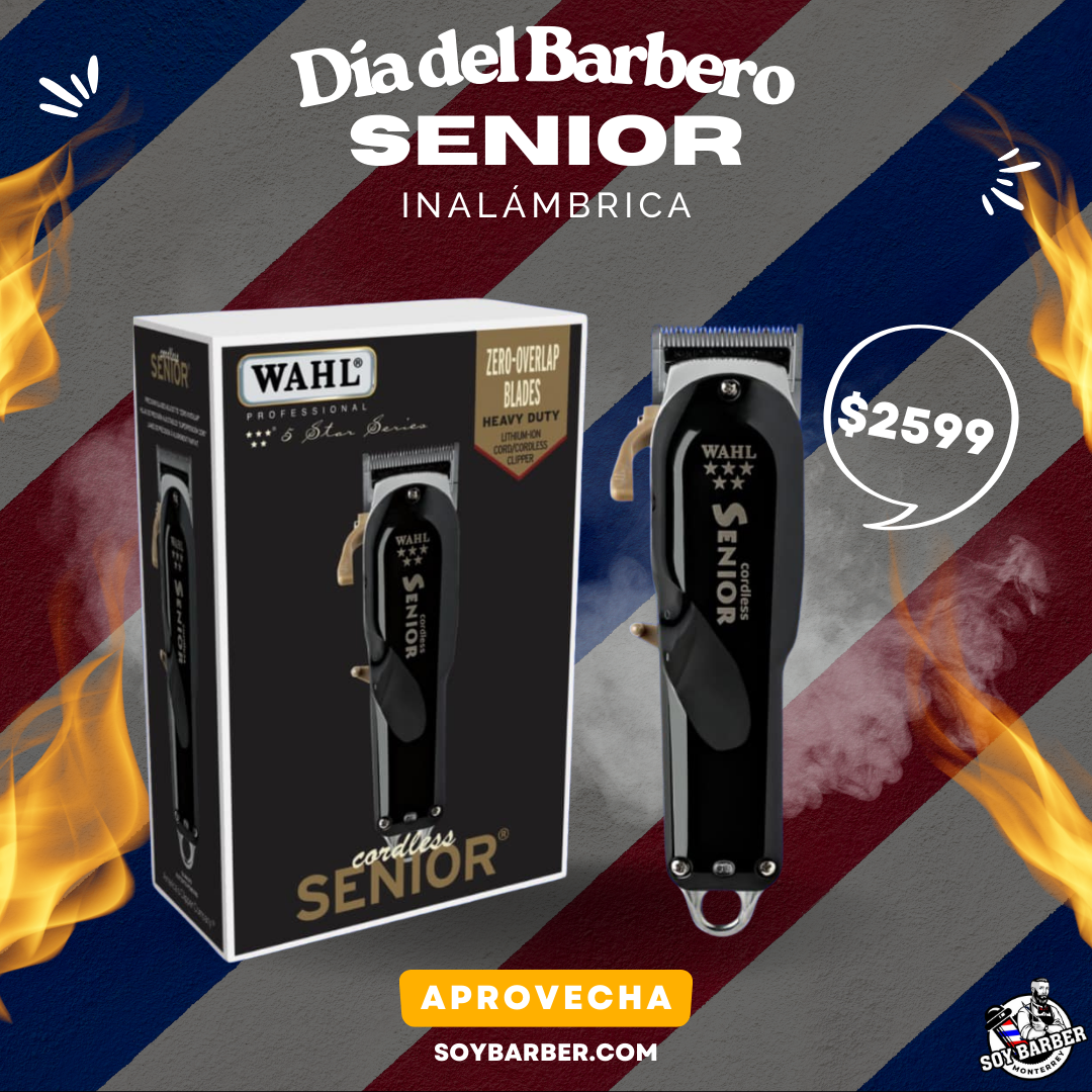 Wahl - Cortadora Senior 5 Star Inalámbrica Senior Cordless