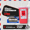 Contenedor + paquete de navajas Dorco