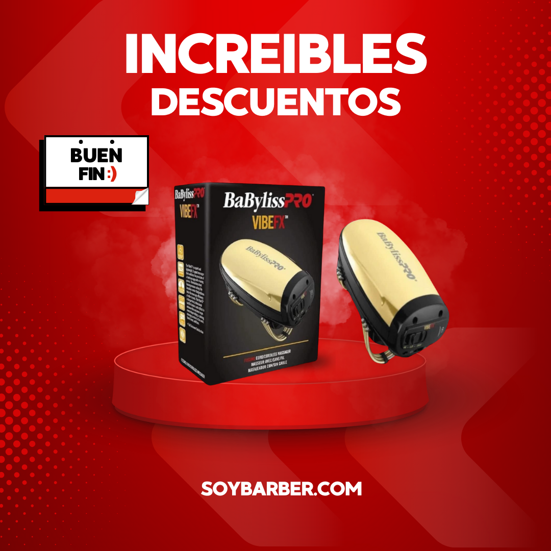 BaByliss PRO - Masajeador Vibe FX Gold