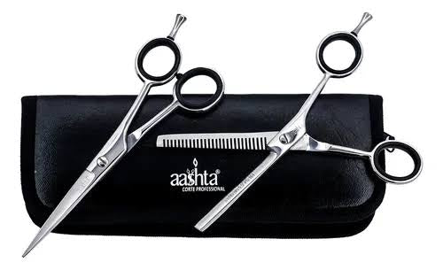 Aashta - Tijeras Profesionales acero inoxidable 5´5 pulgadas