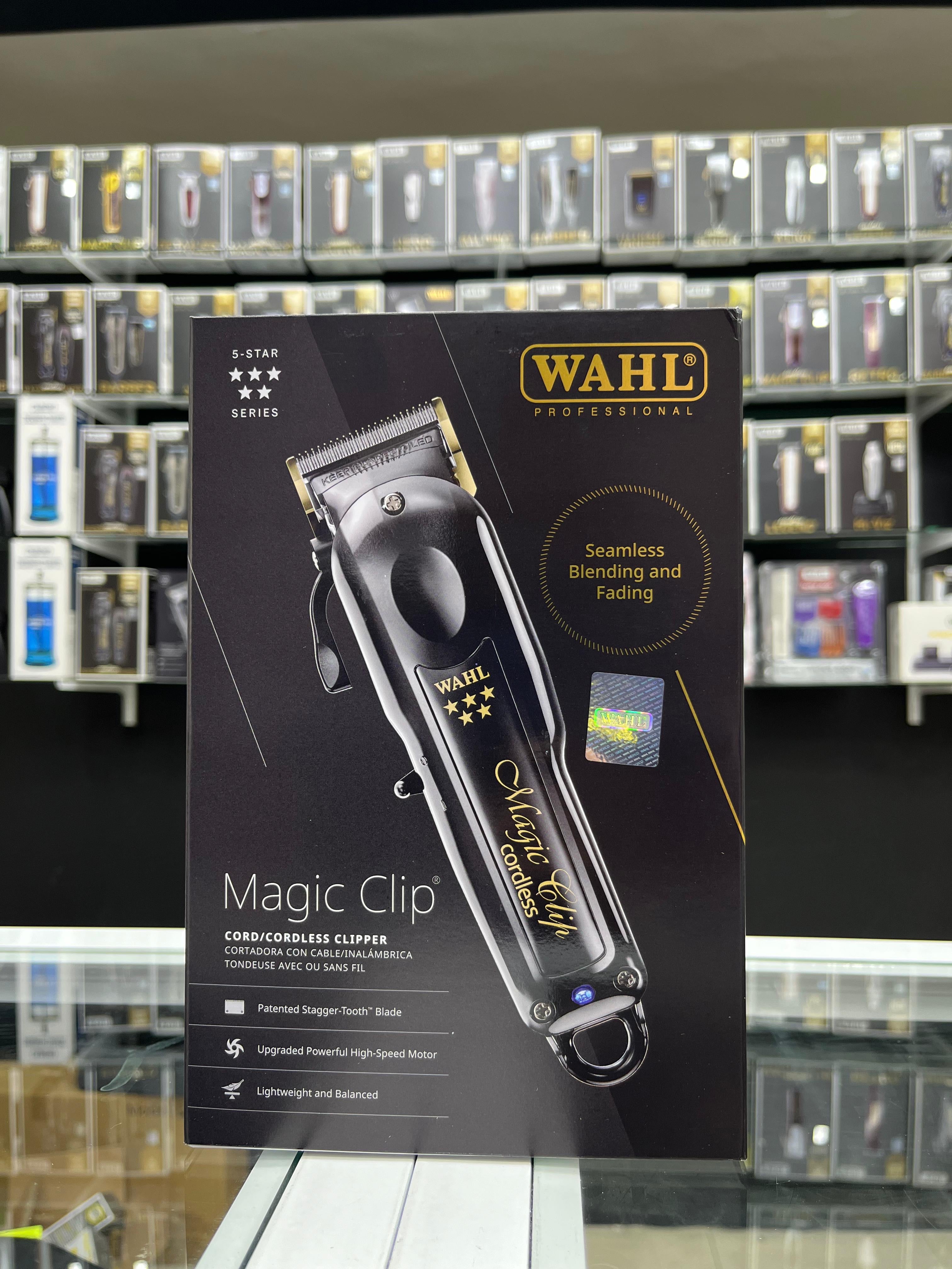 Wahl  - Cortadora Inalámbrica Magic Clip Black