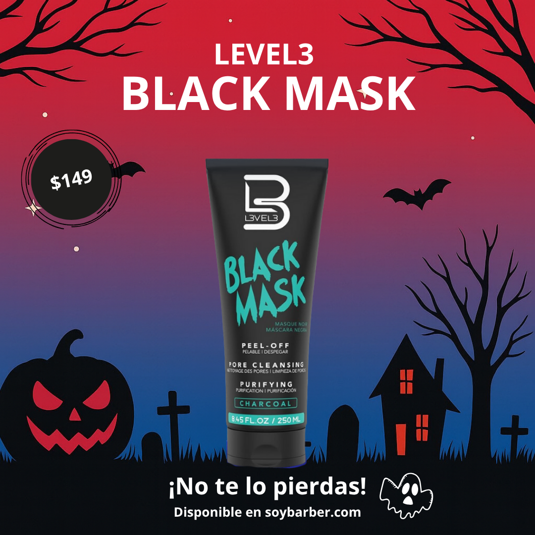 LV3 - Black & Pink (Mascarilla Facial)