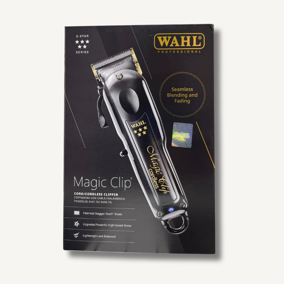 Wahl  - Cortadora Inalámbrica Magic Clip Black