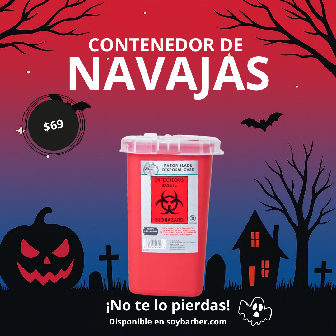 Shave Factory - Contenedor de navajas