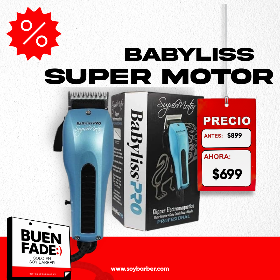 BaByliss PRO - Recortadora Profesional Super Motor