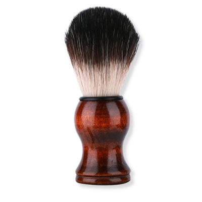 Barbershop Brocha para jabón mango de madera - brocha para espuma de afeitar