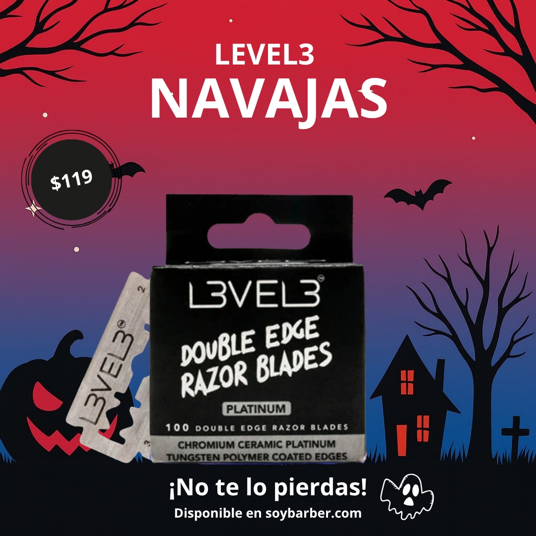 LV3 - Navajas para Afeitar Double-Edge Razor Blades