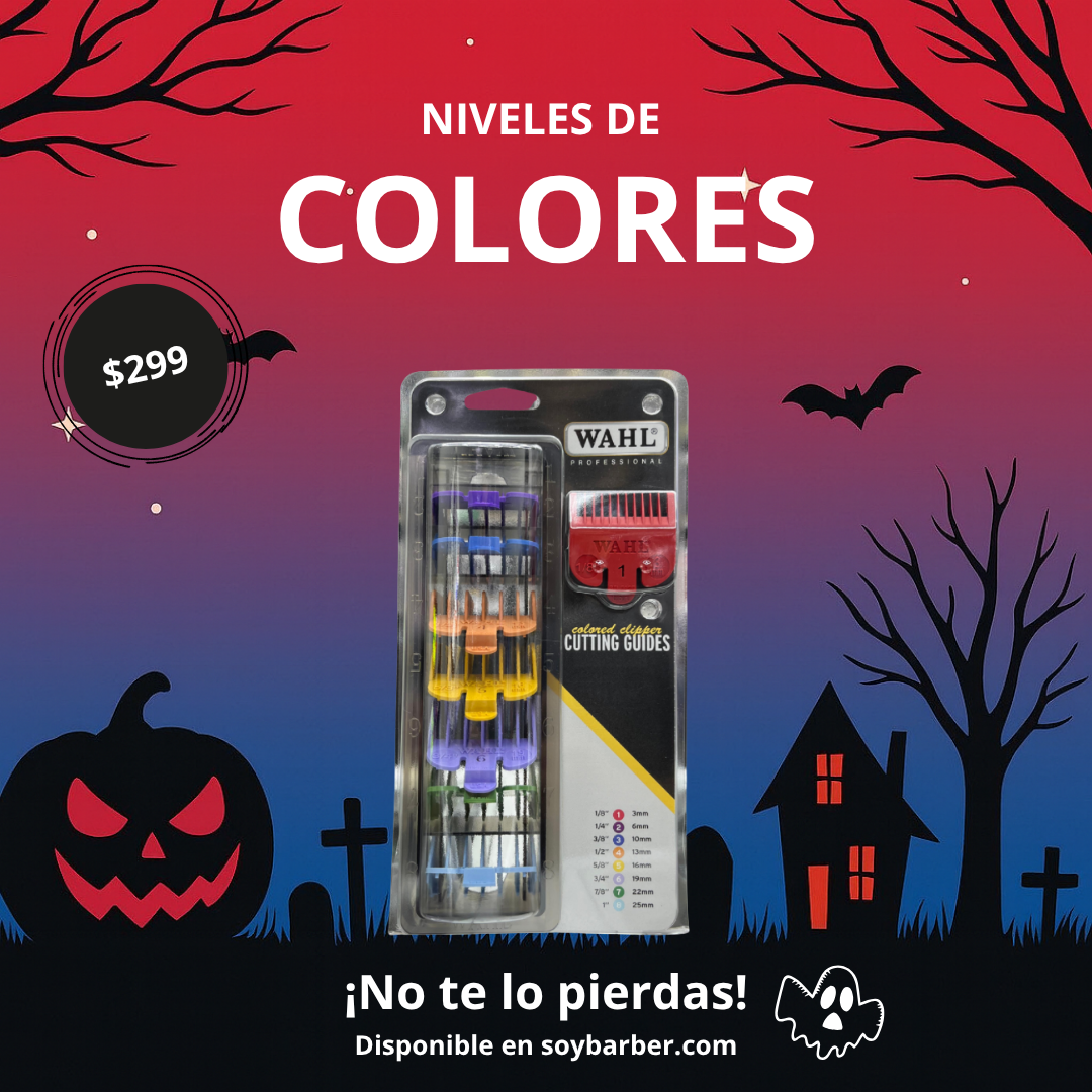 Wahl - Portaniveles y Niveles de colores plastico
