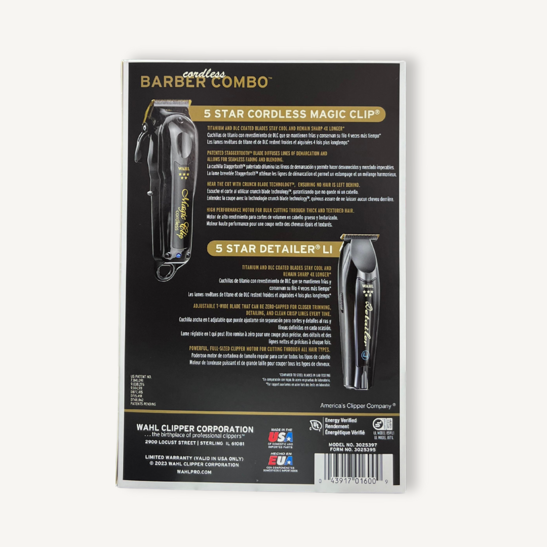Wahl - Barber Combo Cordless