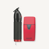 BaByliss PRO - Combo Recortadora y Afeitadora UVFOIL RED Metal Collection