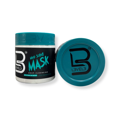 LV3 Exfoliante Facial de Barro - exfoliante facial de barro para barbería