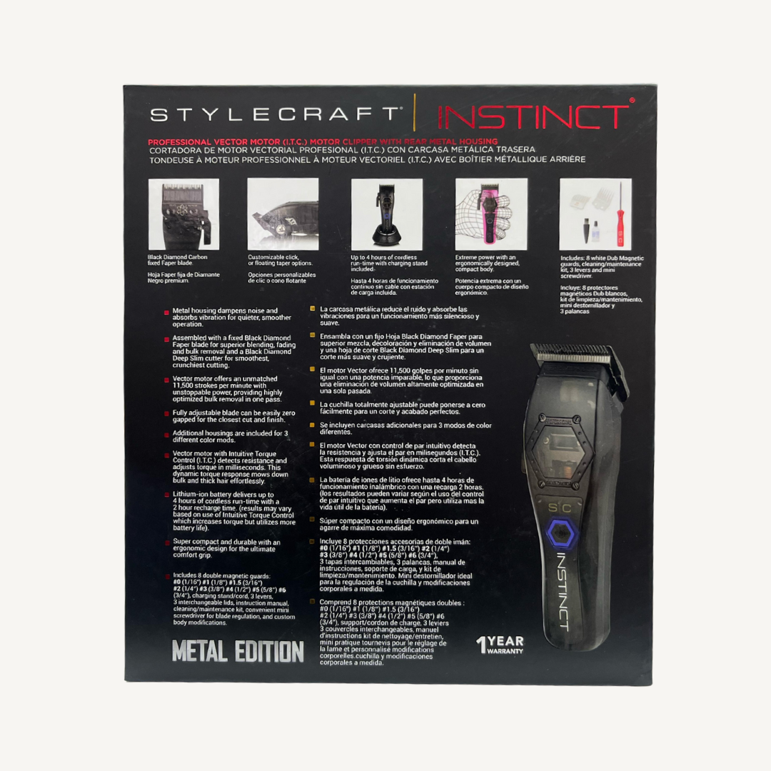 Stylecraft - Pro Instinct Clipper Metal