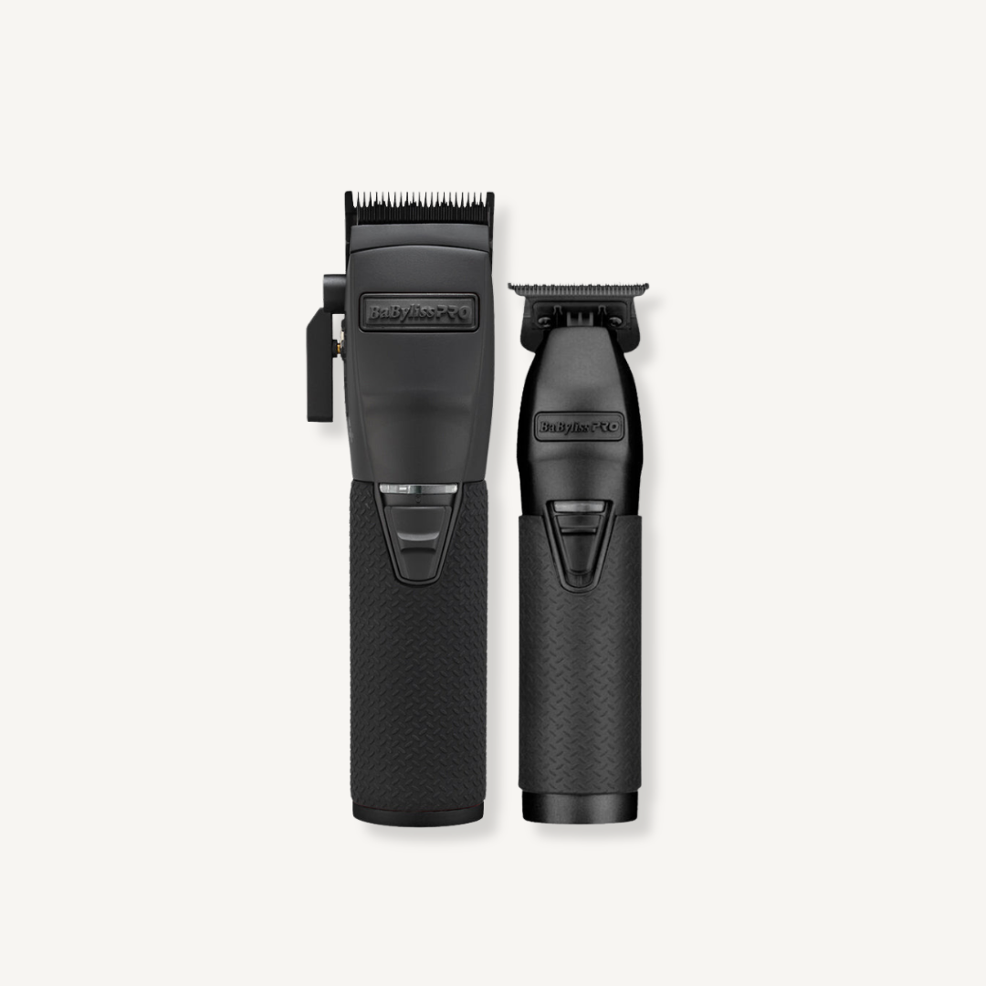 BaByliss PRO - Combo Clipper Boost+ & Trimmer Boost+ BLACK