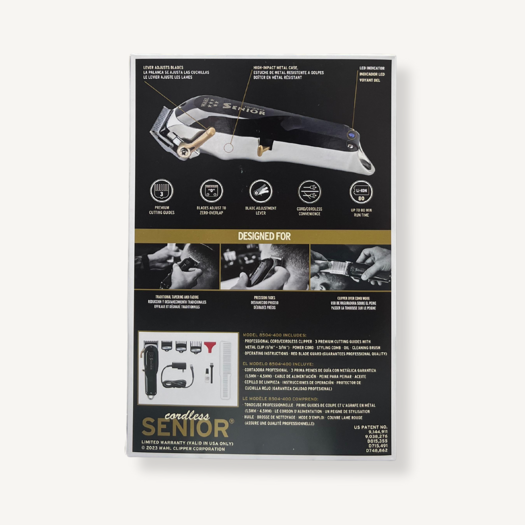 Wahl - Cortadora Senior 5 Star Inalámbrica Senior Cordless